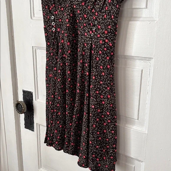 FREE PEOPLE FORTUNA FLORAL MINI DRESS - Picture 4 of 10